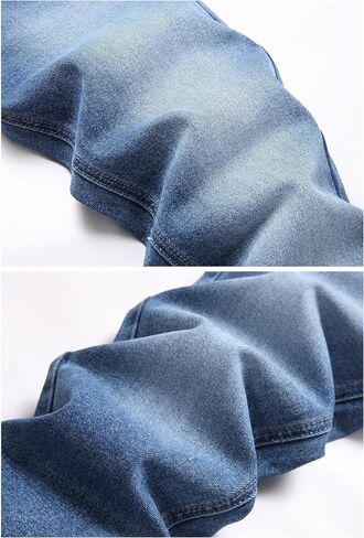 LZLER Mens Ripped Jeans,Distressed Destroyed Slim Fit Straight Leg Denim Pant with Holes in Saudi Arabia