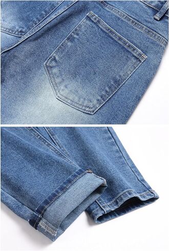 LZLER Mens Ripped Jeans,Distressed Destroyed Slim Fit Straight Leg Denim Pant with Holes in Saudi Arabia