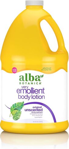 Alba Botanica Very Emollient Body Lotion, Unscented Original, 32 Oz in Kuwait
