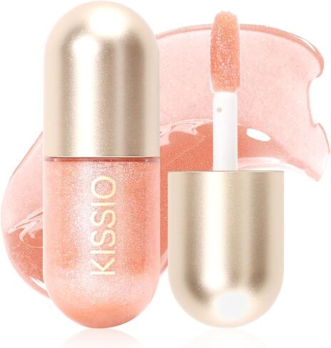 KISSIO Lip Plumper Set,Natural Lip Plumper,Lip Care, Derol Lip Plumper Gloss,Lip Moisturizing Beautiful,Day Ues And Night Ues Set,4PCS Lip Plumper Gloss,5.5 ml*4 in Saudi Arabia