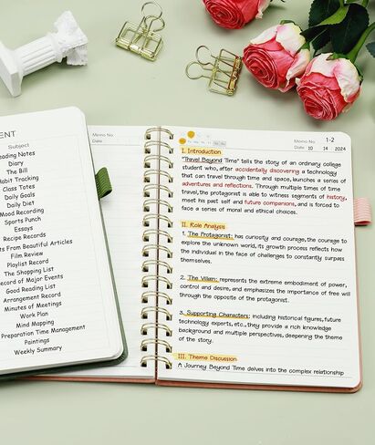 Lined Spiral Journal for Women & Men, A5（8.4"×6"） Hardcover Spiral Notebook for Work,Note Taking, Journals for Writing,100 GSM, College Ruled 130 pages -Dark Green in Saudi Arabia