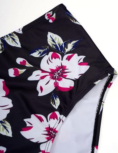 MOOSLOVER Women Sexy Twist Tankini Swimsuit Tummy Control High Waisted Two Piece Bathing Suit in Kuwait