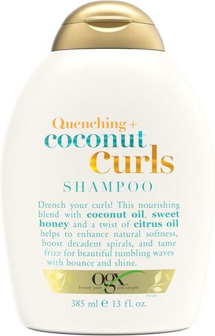 OGX Argan Oil of Morocco Curling Perfection Curl-Defining Cream, Hair-Smoothing Anti-Frizz Cream to Define All Curl Types & Hair Textures, Paraben-Free, Sulfated-Surfactants Free, 6 oz in Kuwait