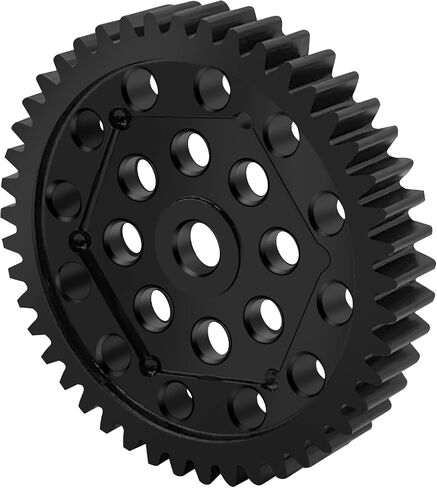 M0.8 39T 45T Steel RC Motor Gears Spur Gear for Tra-xxas TRX4 TRX-4 TRX6 RC Crawler Car Spare Parts (45T) in Saudi Arabia
