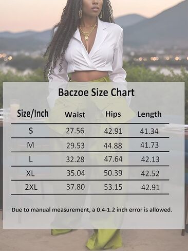Women's High Waisted Wide Leg Satin Cargo Pants Flowy Trousers with Zipper Pockets in Saudi Arabia