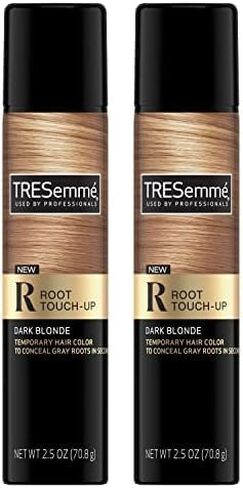صبغة مؤقتة للشعر من TRESemmé، لون بني داكن، خالي من الأمونيا، خالٍ من البيروكسيد، رذاذ لتغطية الجذور، 2.5 أونصة in Kuwait