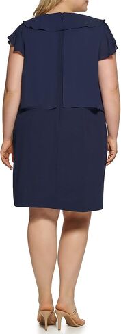 DKNY Women's Plus Soft Formal and Office Sheath Dress in Saudi Arabia