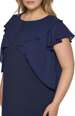 DKNY Women's Plus Soft Formal and Office Sheath Dress in Saudi Arabia
