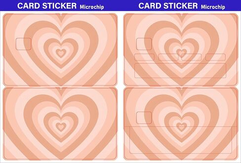 ملصقات بطاقة الائتمان ذات الرقاقة الصغيرة رفيعة مقاومة للماء ومضادة للتجاعيد وقابلة للإزالة وغطاء جلدي لبطاقة الخصم in Kuwait