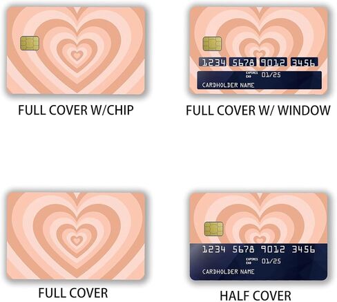 ملصقات بطاقة الائتمان ذات الرقاقة الصغيرة رفيعة مقاومة للماء ومضادة للتجاعيد وقابلة للإزالة وغطاء جلدي لبطاقة الخصم in Kuwait