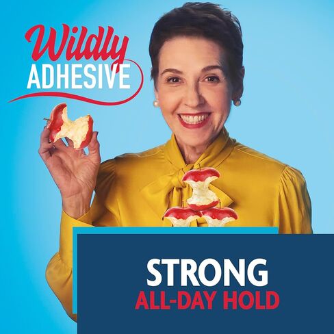 Sea Bond Secure Denture Adhesive Seals, Fresh Mint Uppers, Zinc-Free, All-Day-Hold, Mess-Free, 30 Count (Pack of 1) in Saudi Arabia