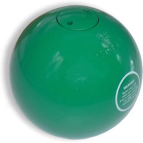 RT Green 4k turned iron shot put. Skillfully made. Meets all IAAF specifications. Lathe turned to 103mm. Regularly seen in top competition. Increase your personal record with this proven medal winner.