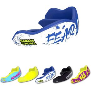 DAMAGE CONTROL High Impact Mouth Guard, Mouthguards for Sports, Boxing, Roller Derby, Hockey, Lacrosse Mouth Guard, Mouth Guards with Ultra Fit and Protection Against Shock