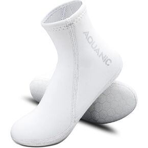 Free Diving Socks 2.5mm Neoprene Wetsuit Socks Thermal Water Socks Fin Socks for Snorkeling Surfing Swimming