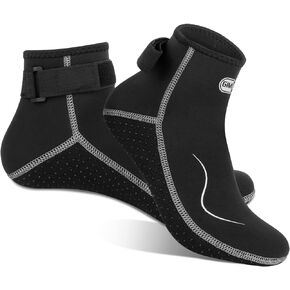 Gimilife Neoprene Socks, 3MM Water Socks for Women Men, Waterproof Diving Wetsuit Socks