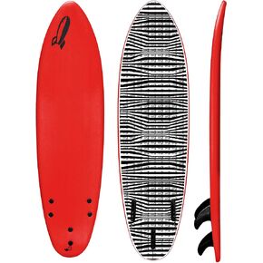 Rock-It 6' Baby Jesús Surfboard Soft Top Surfboard, Kids Surfboard with Innovative Design Easy to Paddle and Maneuverable, Small Surfboard, Surfboards for Kids