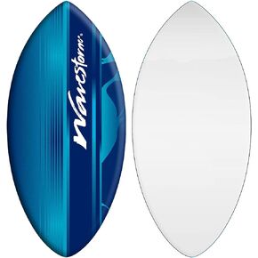 Wavestorm Foam Skimboard 48" | Skimboard for Beginners and All Skimming, Surfing and Bodyboard Levels, Blue Skimboar