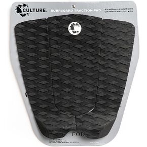 Culture Supply 3-Piece Traction Pad | Diamond Grip | 3M Adhesive | 40mm Tail Kick