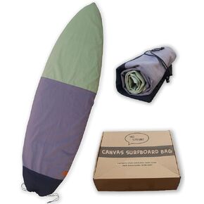 Ho Stevie! Canvas Surfboard Bag Cover - No Melted Wax on Car - Sun/Ding Protection