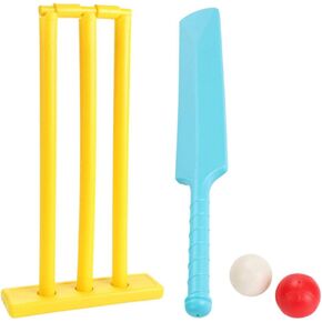 1 Set Cricket Set for Kids Plastic Cricket Bat and Ball Set Backyard Cricket Sets for Children Boys Girls Garden Backyard Beach Park