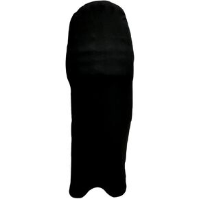 Colored Cricket Batting Pads Covers - Leg Guards Clads - Leg Guard Skin (Black-1), Standerd size