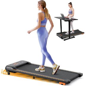 Walking Pad with Incline, Under Desk Treadmill, Portable Treadmills for Home/Office, 2.5HP Walking Jogging Running Machine with LED Display, Remote Control/App Control