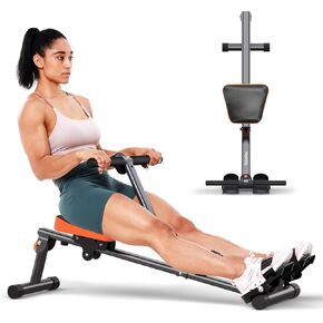 Niceday Rowing Machine, Hydraulic Rower Machine with 16 Resistance Levels, 300LBS Loading Capacity