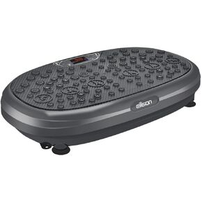 EILISON FitMax 3D XL Vibration Plate Exercise Machine - Whole Body Workout Vibration Platform w/Loop Bands - Lymphatic Drainage Machine for Weight Loss, Shaping, Wellness, Recovery
