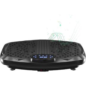 Vibration Plate Exercise Machine Whole Body Workout Vibration Fitness Platform for Home Fitness & Weight Loss + BT + Remote, 99 Levels