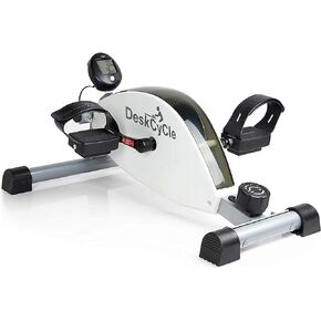 DeskCycle Under Desk Bike Pedal Exerciser - Stationary Bikes for Home & Office - Standard and Adjustable Height Versions
