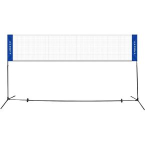 LDAILY 10ft Portable Badminton Net Set, Sports Set for Badminton, Tennis, Volleyball, Training Net with Stand, Competition School Training for Kids Adults with Carry Bag, Outdoor/Indoor Court