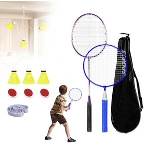 مجموعة مضارب كرة الريشة الكاملة، مدرب كرة الريشة المرن، مضرب كرة الريشة للأطفال والكبار، كرات الريشة الارتدادية LED مع خيط، مجموعة كرة الريشة للرياضات الداخلية، مدرب كرة الريشة الارتداد in Kuwait