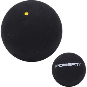Single Dot Squash Ball, 37mm Beginner Squash Ball Rubber Squash Racket Ball for Competition Training