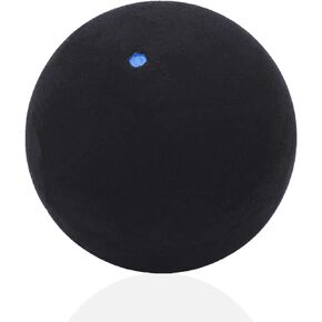 VBESTLIFE Squash Ball, 37mm Rubber Single Dot Squash Racket Balls for Beginner Competition Training
