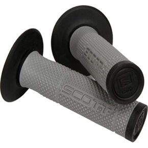 Scott Sports 219624-1019 Gray/Black SX II Motorcycle Grips