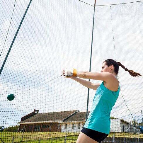 Crown Sporting Goods Hammer Throw Glove, Left Hand Fit for Right Handed Throwers – Track & Field Equipment for Practices, Training, & Competitions in Kuwait