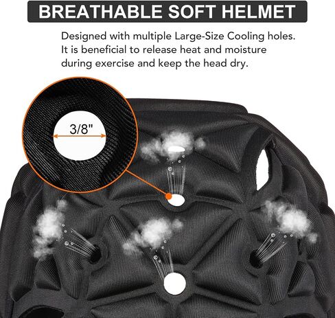 Victridge Soft Shell Helmet Flag Football 7v7 Rugby Headgear Scrum Cap Soccer Headguard for Adult Youth Kids in Saudi Arabia