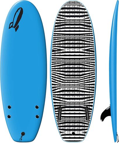 Rock-It 4'10" CHUB Soft Top Surfboard, Kids Surfboard, Mini Surfboard, Innovative Design Easy to Paddle and Maneuverable Small Surfboard and Beginner Surfboard in Kuwait