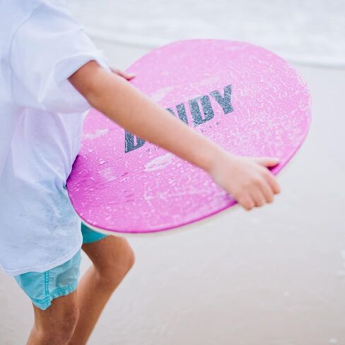 BINDY Australia Skimboard for Beach Kids with Storage Travel Bag - 41" Beginner to Intermediate Wooden Skim Board - Kids Beach Skim Boards for Beginners Durable, Lightweight Wood Body Board with EVA Grip Pad in Kuwait