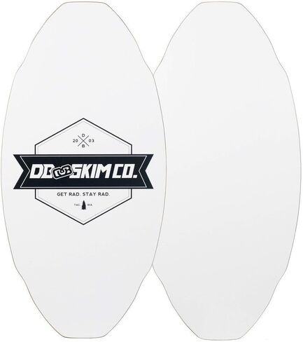 لوح DB Skimboards Proto Plank Skimboard، هيكل من خشب القيقب/الحور، نمط متأرجح ثلاثي الأبعاد، سطح وأسفل HPL متين، رسم مطبوع بالشاشة الحريرية من إيبوكسي، صنع في الولايات المتحدة الأمريكية in Kuwait