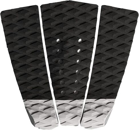 Abahub 3 Piece EVA Surfboard Deck Traction Pads with Kicker for Stomp Skimboards, Surf Boards, Funboard, Fish Board, Black/Blue/Green/Gray/Orange/Pink/White/Wine Red in Saudi Arabia