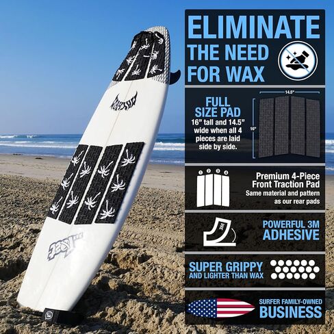 Ho Stevie! Front Traction Pad for Surfboards and Skimboards [Choose Color] in Saudi Arabia