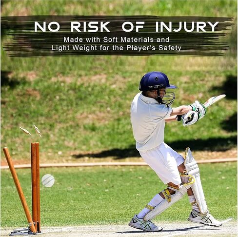 كرات الكريكيت البيضاء للتدريب والتدريب والتمرين ومهارات الارتداد الممتازة كرة كريكيت مطاطية إسفنجية ناعمة مع درزات تقليدية متينة مخيطة لجميع اللاعبين من الأعمار in Kuwait