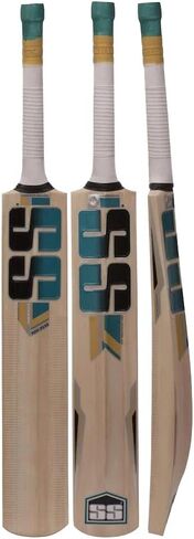 SS Kashmir Willow Leather Ball Cricket Bat, Exclusive Cricket Bat for Adult Full Size with Full Protection Cover (Super Power, Cannon, Impact) by Yogi Sports … in Saudi Arabia