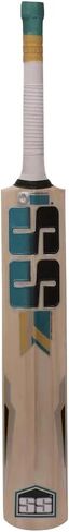 SS Kashmir Willow Leather Ball Cricket Bat, Exclusive Cricket Bat for Adult Full Size with Full Protection Cover (Super Power, Cannon, Impact) by Yogi Sports … in Saudi Arabia