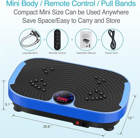 جهاز تمرين لوحة الاهتزاز من AXV لتمرين الجسم بالكامل، منصة اللياقة البدنية الاهتزازية، جهاز التصريف اللمفاوي لفقدان الوزن، وتشكيل التنغيم، والتمارين الرياضية المنزلية in Kuwait