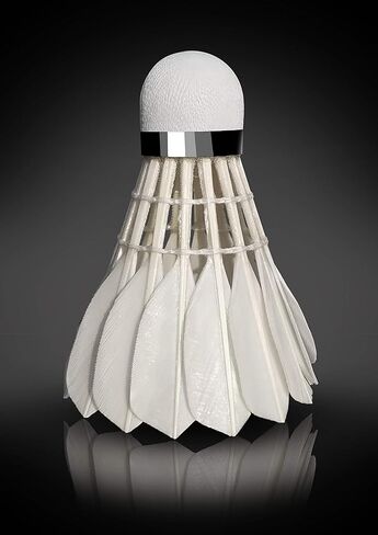 Badminton Birdies Feather Bedminton Shuttlecocks- Birdie Ball for Indoor and Outdoor Matches ~ Highly Stable & Durable Shuttle Balls -Best for PRO Club Players in Saudi Arabia