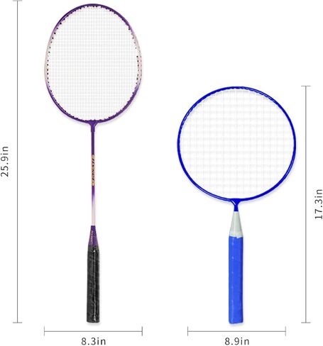 مجموعة مضارب كرة الريشة الكاملة، مدرب كرة الريشة المرن، مضرب كرة الريشة للأطفال والكبار، كرات الريشة الارتدادية LED مع خيط، مجموعة كرة الريشة للرياضات الداخلية، مدرب كرة الريشة الارتداد in Kuwait