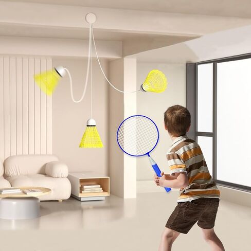 مجموعة مضارب كرة الريشة الكاملة، مدرب كرة الريشة المرن، مضرب كرة الريشة للأطفال والكبار، كرات الريشة الارتدادية LED مع خيط، مجموعة كرة الريشة للرياضات الداخلية، مدرب كرة الريشة الارتداد in Kuwait