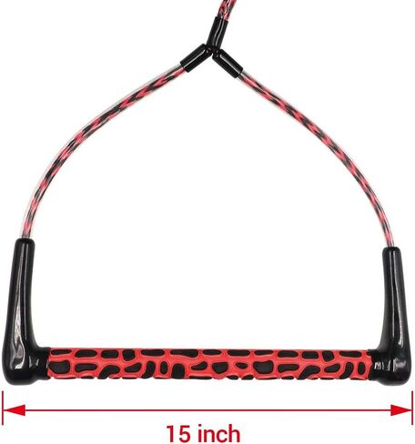 حبل Obcursco Wakeboard، خط الرياضات المائية مع مقبض EVA. مثالية للتزلج على الماء، لوح التزلج، لوح الركبة in Kuwait